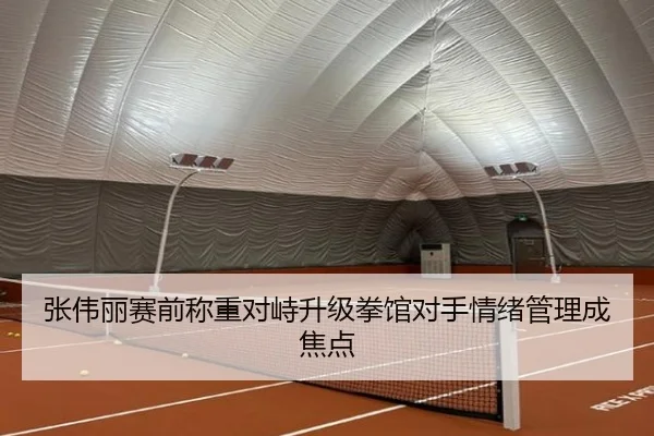 张伟丽赛前称重对峙升级拳馆对手情绪管理成焦点
